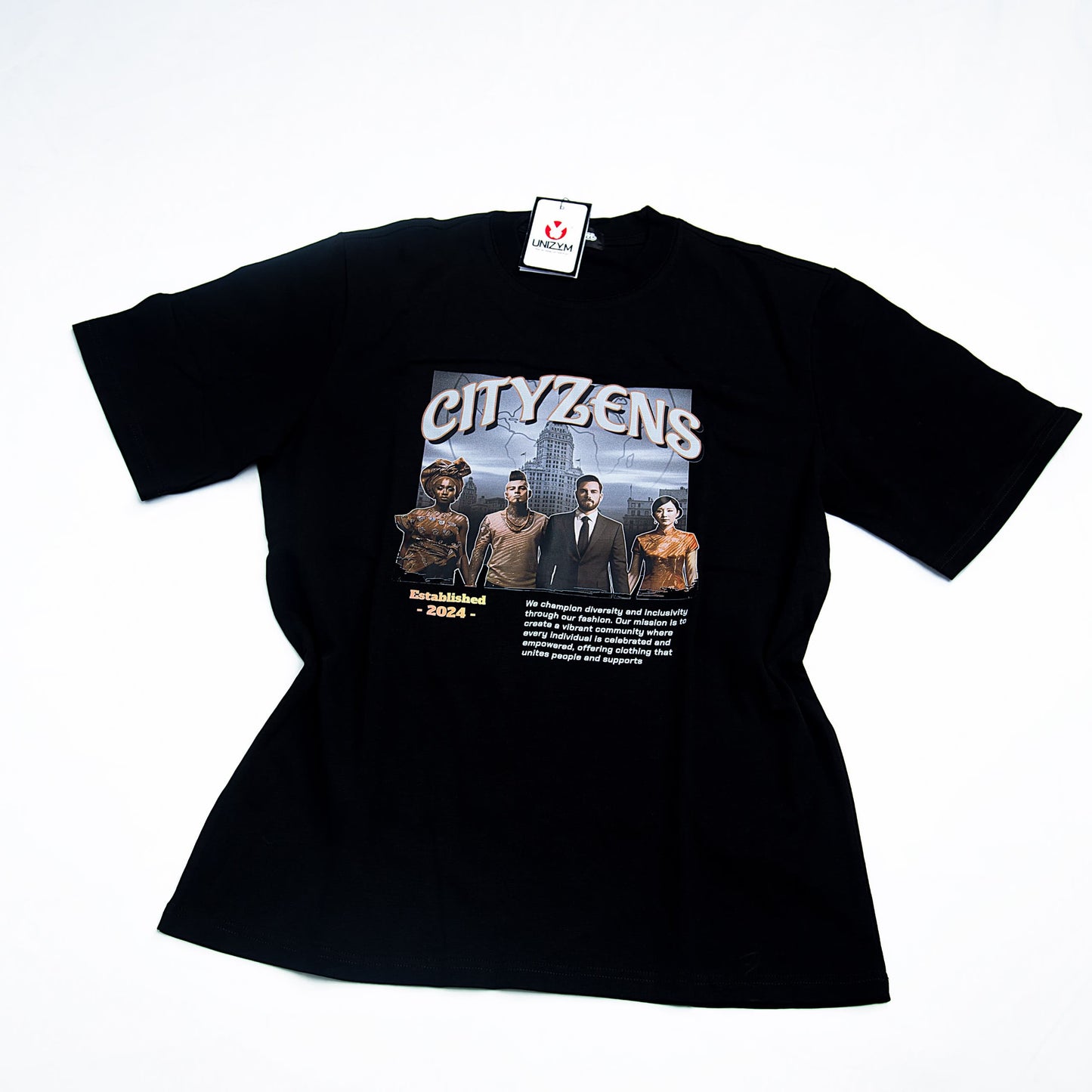 CITYZENS BLACK TEE